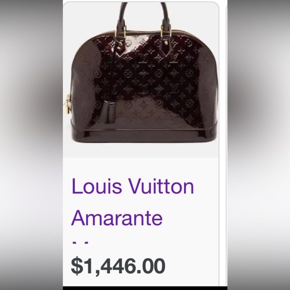 Authentic Louis Vuitton alma voyage vernis bag - Picture 16 of 16